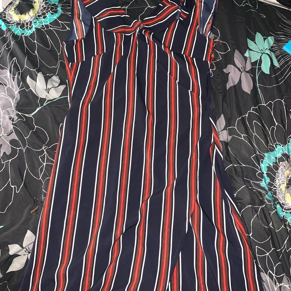 Parisian stripped dress